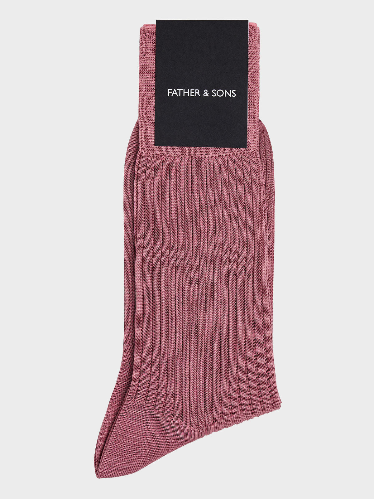 Chaussettes En Coton Fil D Ecosse Violet