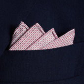 Blanc & Rouge - Tirets - Coton