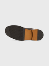 Mocassins En Cuir Lisse Marron