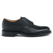 Deal II R Derby in Black Grain Leather