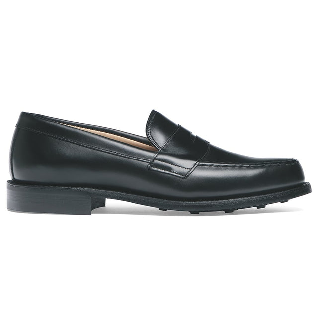 Howard R Loafer in Black Calf Leather