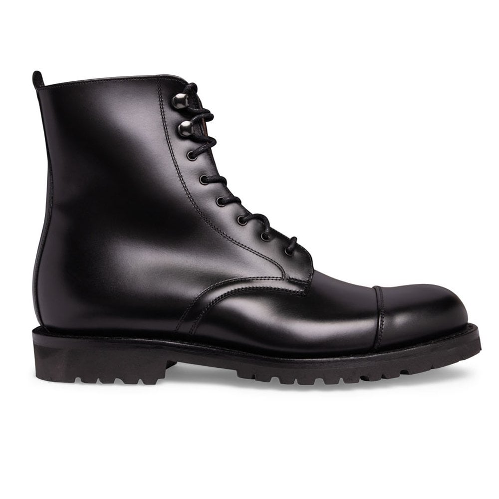 Trafalgar Capped Derby Boot In Calf Leather