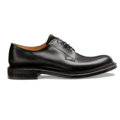 Wye II Derby in Black Hi-Shine Leather