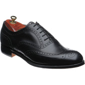 Cheaney Arthur III mens brogues in black calf