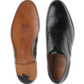 Cheaney Arthur III mens brogues in black calf