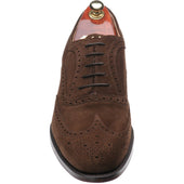 Cheaney Arthur III mens brogues in plough suede
