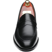 Cheaney Hadley mens loafers in black calf