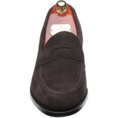 Cheaney Hadley mens loafers in brown suede
