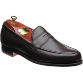 Cheaney Hudson mens loafers in mocha calf