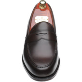 Cheaney Hudson mens loafers in mocha calf