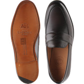 Cheaney Hudson mens loafers in mocha calf