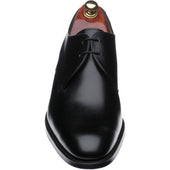 Cheaney Old mens Derby shoes in black calf