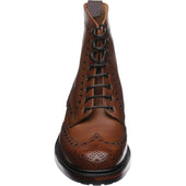 Cheaney Tweed C mens boots in almond grain