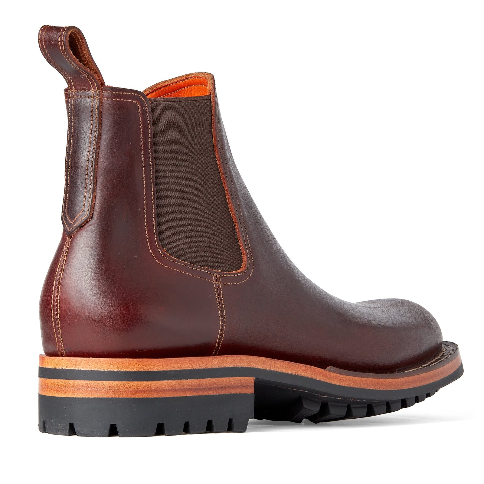 Isidro Chelsea Oiled Latigo Chestnut