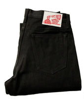 Chelsea Black Maria Vidalia Mills 14 oz selvedge Sulphur Dyed Denim **Size up 1" in the waist(deadstock, no more black)