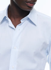 Shirt Col Droit En Coton