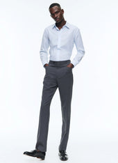 Shirt Col Droit En Coton