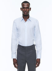 Shirt Col Droit En Coton