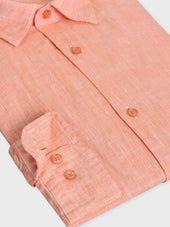 Chemise Sport Slim En Lin Uni