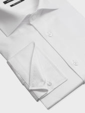 Chemise Slim En Coton Fa Onn Blanc