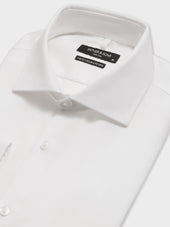 Chemise Non Iron Slim En Coton Fa Onn Blanc