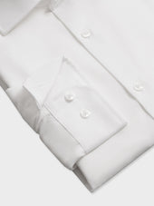 Chemise Non Iron Slim En Coton Fa Onn Blanc
