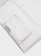 Chemise Non Iron Regular En Coton Fa Onn Blanc