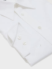 Chemise Loose En Coton Fa Onn Blanc