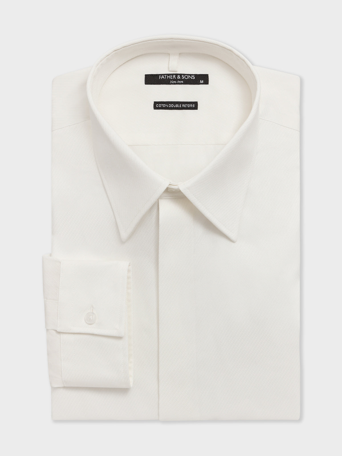 Chemise Non Iron Slim En Coton Fa Onn Cru