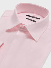 Chemise Non Iron Slim En Coton Oxford Rose