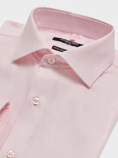 Chemise Non Iron Regular En Coton Fa Onn Rose