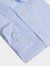 Shirt Non Iron Regular En Coton Oxford Bleu Ciel
