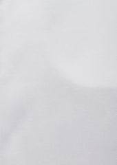 Chemise Habill E Slim En Popeline De Coton Blanc Col Cass
