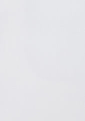 Chemise Habill E Non Iron Slim En Twill De Coton Uni Blanc