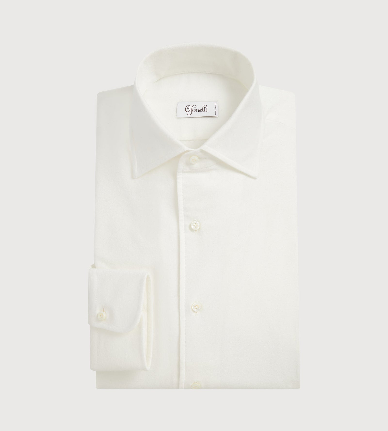 Chemise En Flanelle Blanche