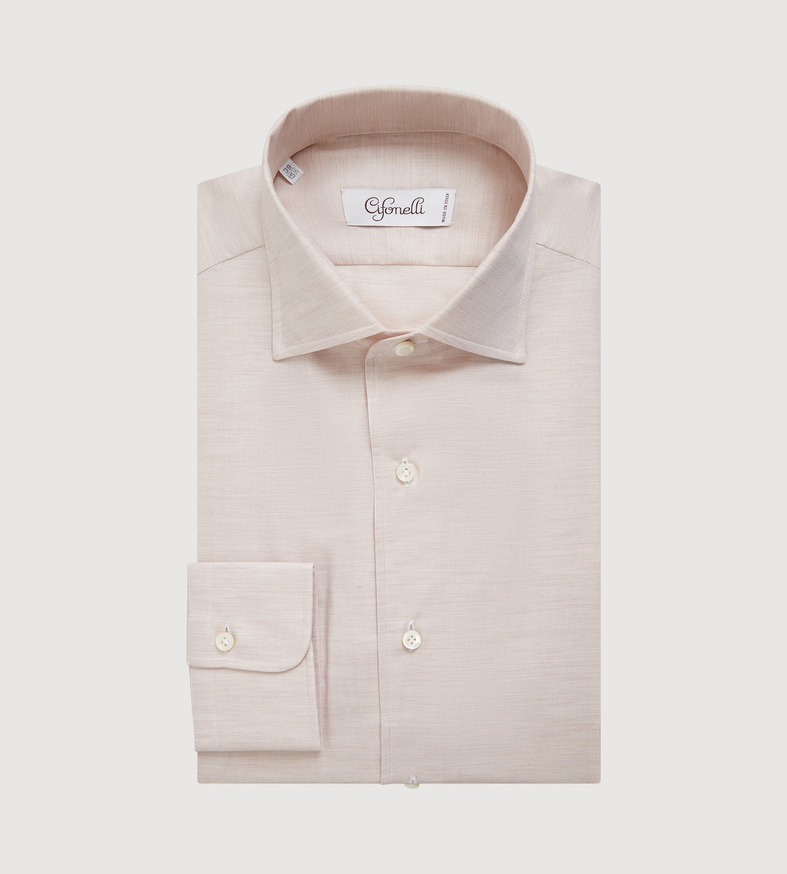 Chemise En Coton Beige