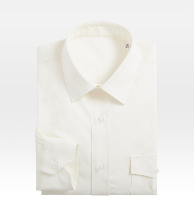 Chemise blanche en coton - 24h du Mans