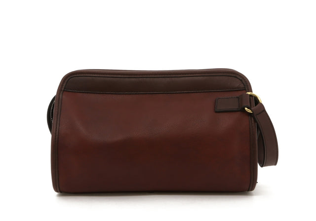 Small Travel Kit - Chestnut with Chocolate Trim - Tumbled
