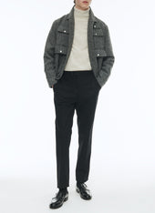 Organic Cotton Gabardine Chino Trousers