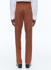 Linen And Cotton Chino Trousers