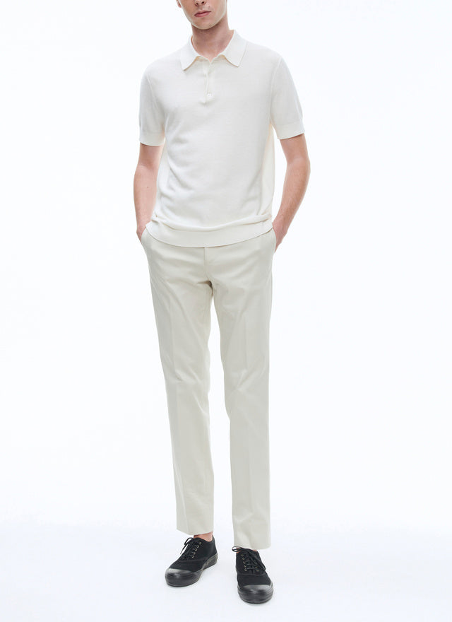 Organic Cotton Gabardine Chino Trousers