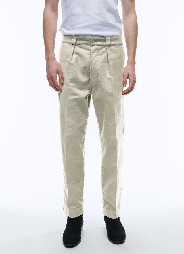 Cotton Moleskin Chino Trousers