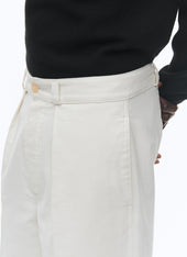 Organic Cotton Straight Chino Trousers