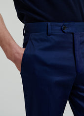 Cotton Gabardine Chino Trousers