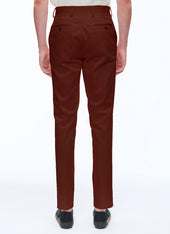 Cotton serge chino trousers