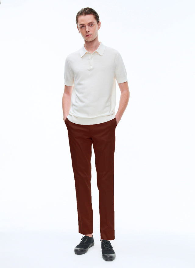 Cotton Serge Chino Trousers