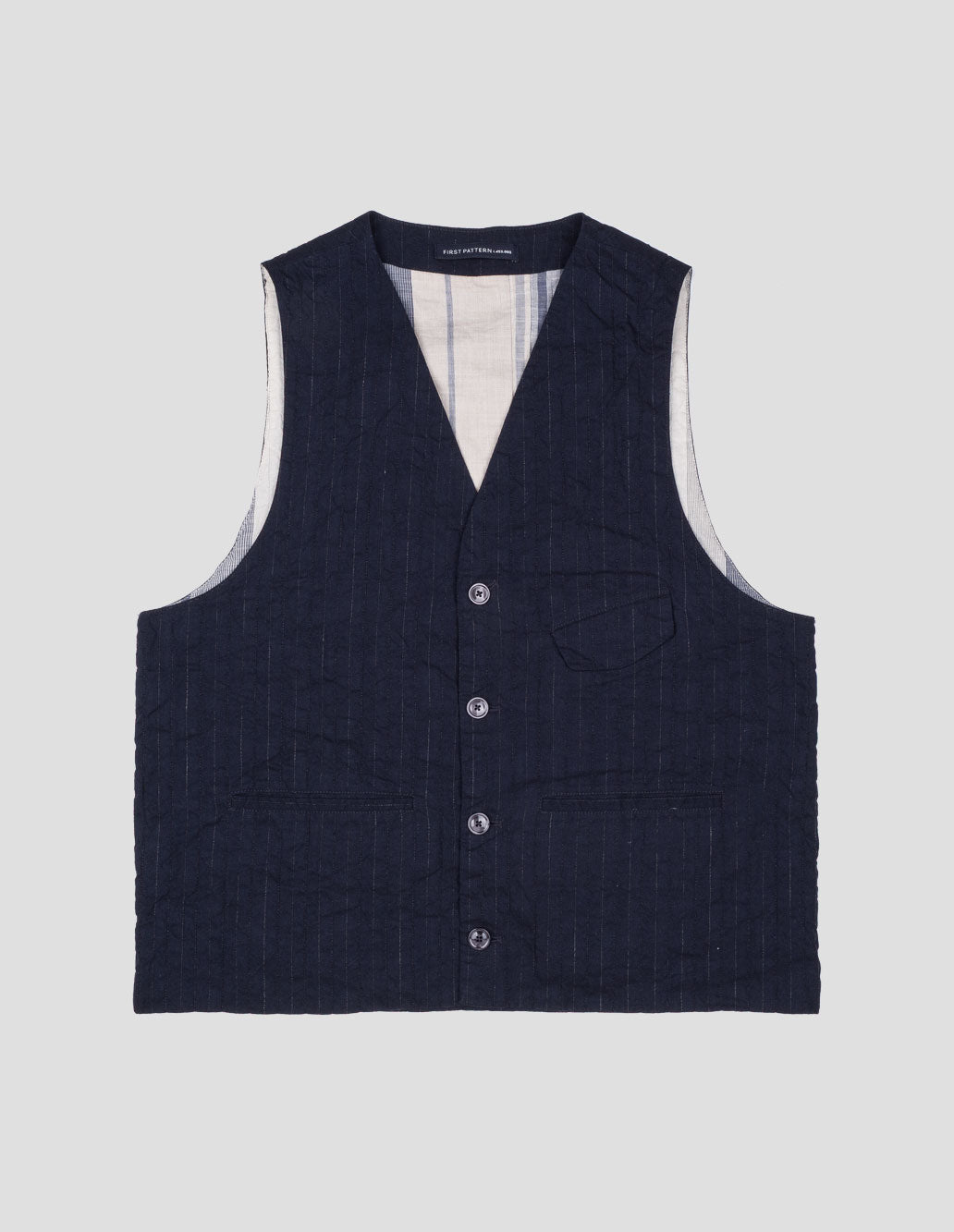 Chisel Textured Pinstripe