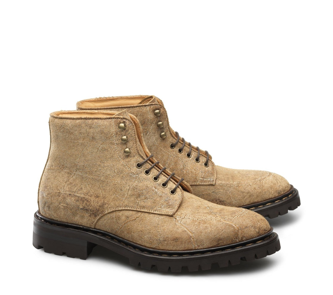 Christopher Lace Up Boots Carlos Santos Shoes