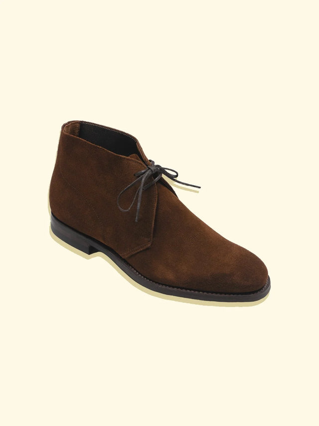 Hartford Chukka Boots by Crockett & Jones for The Anthology - Snuff Suede — The Anthology