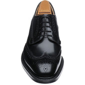 Church Grafton mens brogues in black polished binder